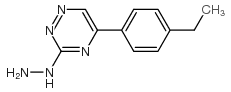 [5-(4-ethylphenyl)-1,2,4-triazin-3-yl]hydrazine图片