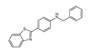 4-(1,3-benzothiazol-2-yl)-N-benzylaniline Structure