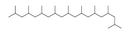 2,4,6,8,10,12,14,16,18-nonamethylnonadecane结构式