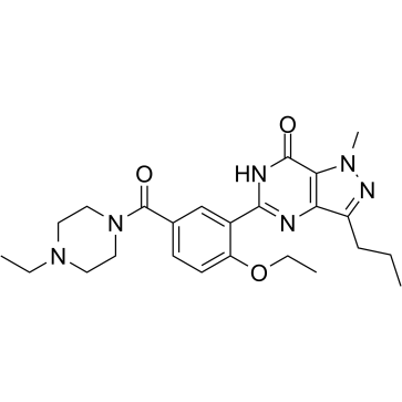 Carbodenafil Structure