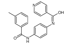 N-{4-[(3-Methylbenzoyl)amino]phenyl}isonicotinamide结构式
