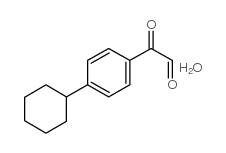 4-环己基苯基乙二醛水合物结构式