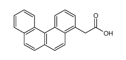 3,4-Benzphenanthren-essigsaeure-(1')结构式