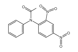 2,4-Dinitrodiphenylacetamide结构式