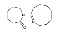 1-(3,4,5,6,7,8-hexahydro-2H-azonin-9-yl)azepan-2-one Structure