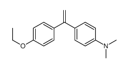 4-[1-(4-ethoxyphenyl)ethenyl]-N,N-dimethylaniline结构式