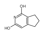 6,7-dihydro-5H-[2]pyrindine-1,3-diol结构式