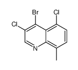 4-bromo-3,5-dichloro-8-methylquinoline picture