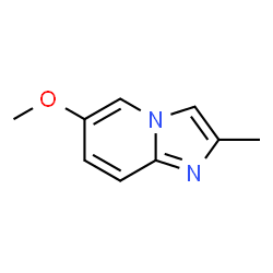 IMidazo[1,2-a]pyridine, 6-Methoxy-2-Methyl-结构式