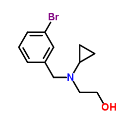 2-[(3-Bromobenzyl)(cyclopropyl)amino]ethanol图片