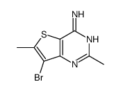 7-Bromo-2,6-dimethyl-thieno[3,2-d]pyrimidin-4-ylamine picture