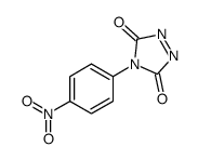 4-(4-nitrophenyl)-1,2,4-triazole-3,5-dione结构式