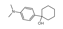 1-[4-(dimethylamino)phenyl]cyclohexanol结构式