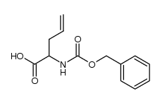 Cbz-DL-allylglycine结构式