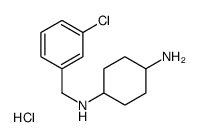 N-(3-Chloro-benzyl)-cyclohexane-1,4-diamine hydrochloride图片