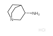 (S)-QUINUCLIDIN-3-AMINE HYDROCHLORIDE Structure