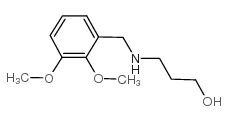 3-(2,3-Dimethoxy-benzylamino)-propan-1-ol Structure