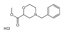 Methyl 4-benzyl-2-morpholinecarboxylate hydrochloride (1:1) picture