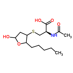 4-HYDROXY NONENAL MERCAPTURIC ACID结构式