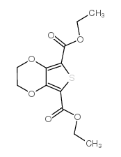 2,3-二氢噻吩并[3,4-b][1,4]二噁烷-5,7-二羧酸二乙酯结构式