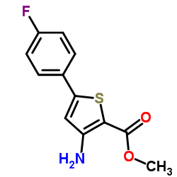 3-氨基-5-(4-氟苯基)噻吩-2-羧酸甲酯图片