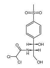 Acetamide, 2,2-dichloro-N-(2-hydroxy-1-(hydroxymethyl)-2-(4-(methylsul fonyl)phenyl)ethyl)-, (S-(R*,R*))- picture