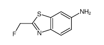 Benzothiazole, 6-amino-2-(fluoromethyl)- (8CI) Structure