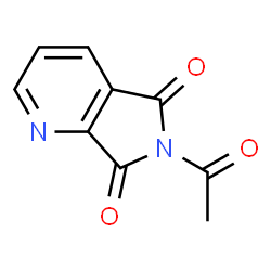 5H-Pyrrolo[3,4-b]pyridine-5,7(6H)-dione,6-acetyl- structure