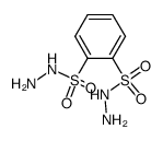 benzene-1,2-disulfonohydrazide Structure