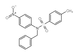 N-benzyl-4'-nitrotoluene-p-sulphonanilide Structure