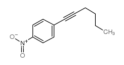 1-(HEX-1-YNYL)-4-NITROBENZENE structure