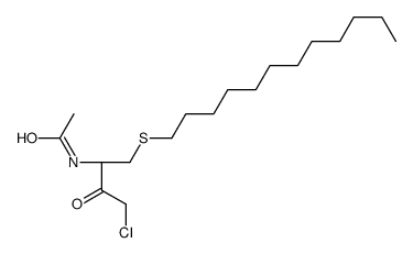 乙酰基-十二烷基氯甲基酮结构式