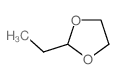 2-Ethyl-1,3-dioxolane structure