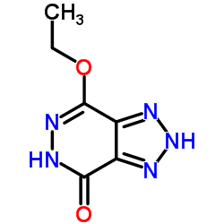 4-Ethoxy-1H-[1,2,3]triazolo[4,5-d]pyridazin-7-ol结构式