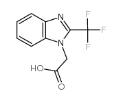 2-三氟甲基苯并咪唑-1-基乙酸图片