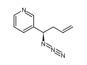 (R)-3-(1-azidobut-3-en-1-yl)pyridine Structure