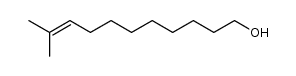 10-methylundec-9-en-1-ol Structure