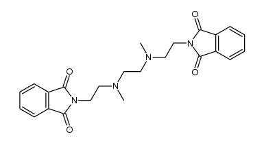 3,6-dimethyl-1,8-diphthalimido-3,6-diazaoctane Structure