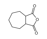 cis/trans-Hexahydro-1H-cycloheptafuran-1,3-dione Structure