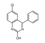 6-chloro-4-phenyl-1H-quinazolin-2-one Structure