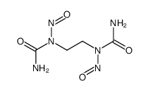 N,N''-dinitroso-N,N''-ethanediyl-di-urea结构式