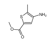 4-氨基-5-甲基噻吩-2-羧酸甲酯结构式