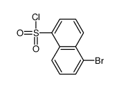 5-bromonaphthalene-1-sulfonyl chloride structure