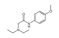 2-(diethylamino)-N-(4-methoxyphenyl)acetamide Structure