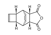 endo-tricyclo(4.2.2.02,5)deca-3,9-diene-7,8-dicarboxylate anhydride结构式