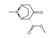 methyl 8-methyl-3-oxo-8-azabicyclo[3.2.1]octan-2-carboxylate Structure