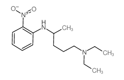 N,N-diethyl-N-(2-nitrophenyl)pentane-1,4-diamine Structure