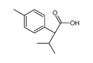 (S)-(+)-2-ISOPROPYL-2-(4-METHYLPHENYL)ACETIC ACID structure