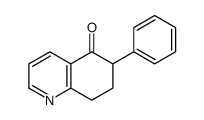 6-phenyl-7,8-dihydro-6H-quinolin-5-one Structure