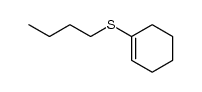 butyl 1-cyclohexenyl sulfide Structure